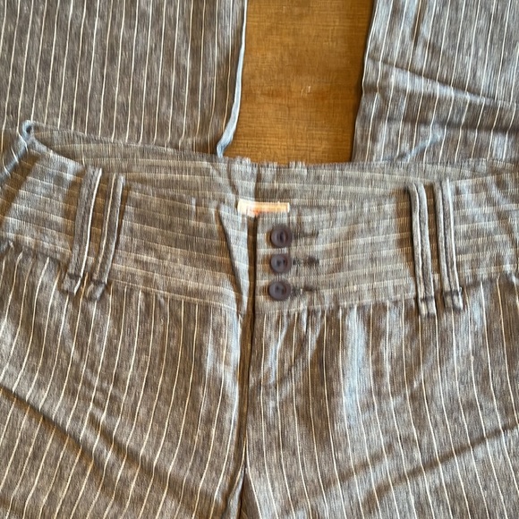 Free People Wide Leg Slacks Like New sz 2 - Picture 2 of 4